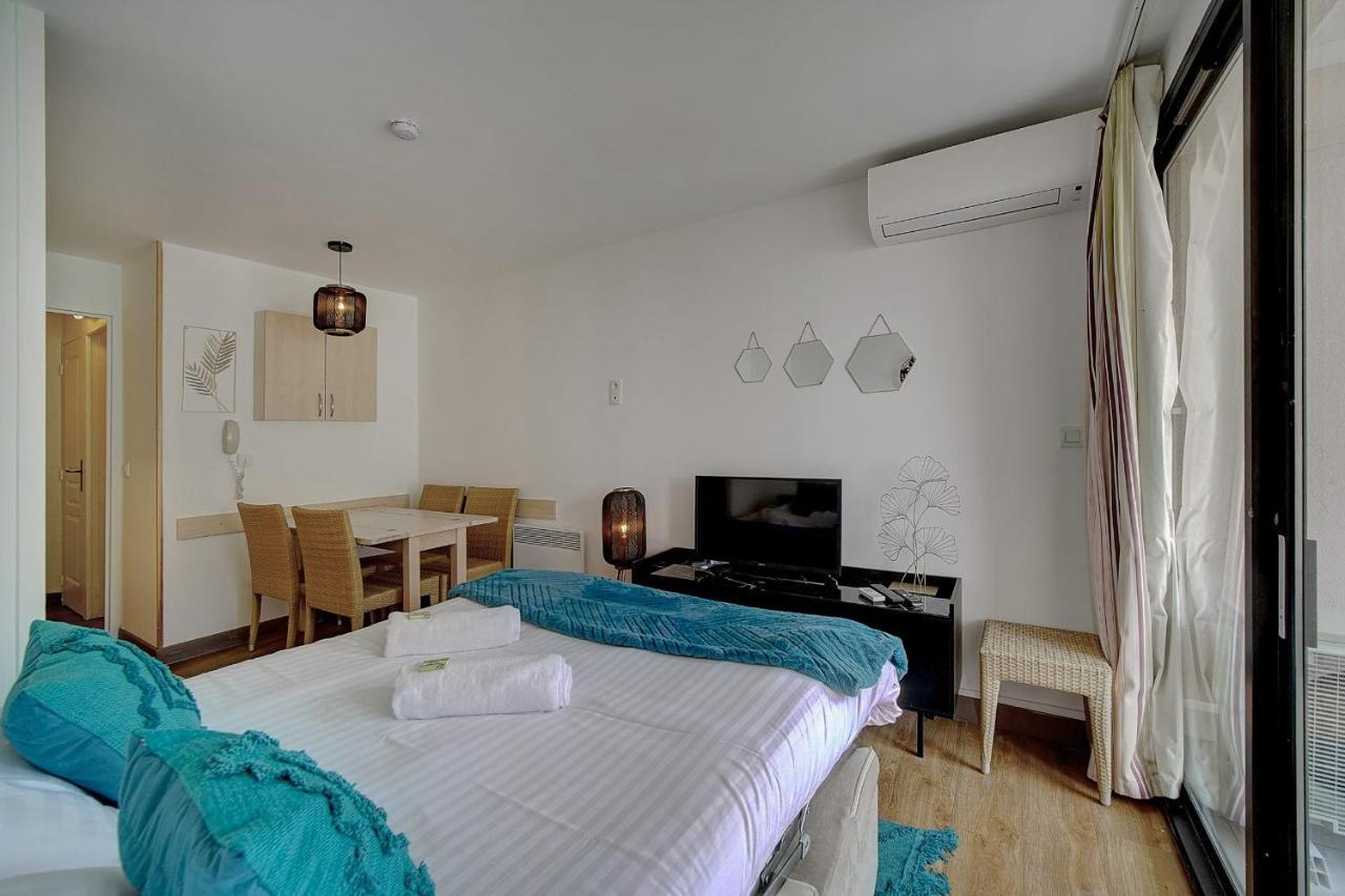 Immogroom - 2 Rooms - Renovated - Pool - Air Conditioning - Parking - Wifi คานส์ ภายนอก รูปภาพ